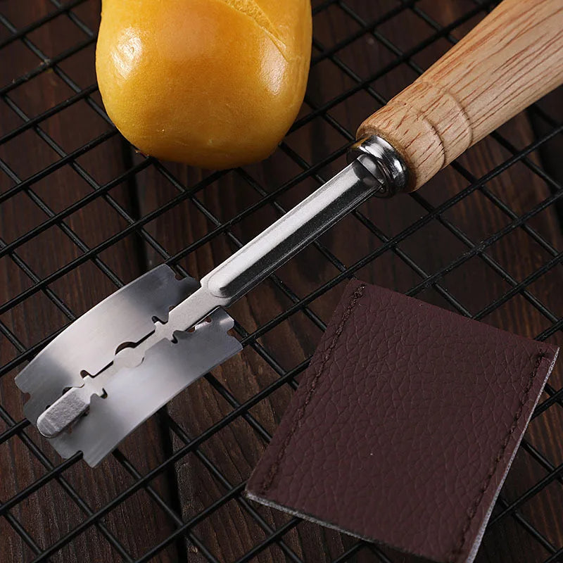 Brotmesser aus Edelstahl & 5 Ersatzklingen
